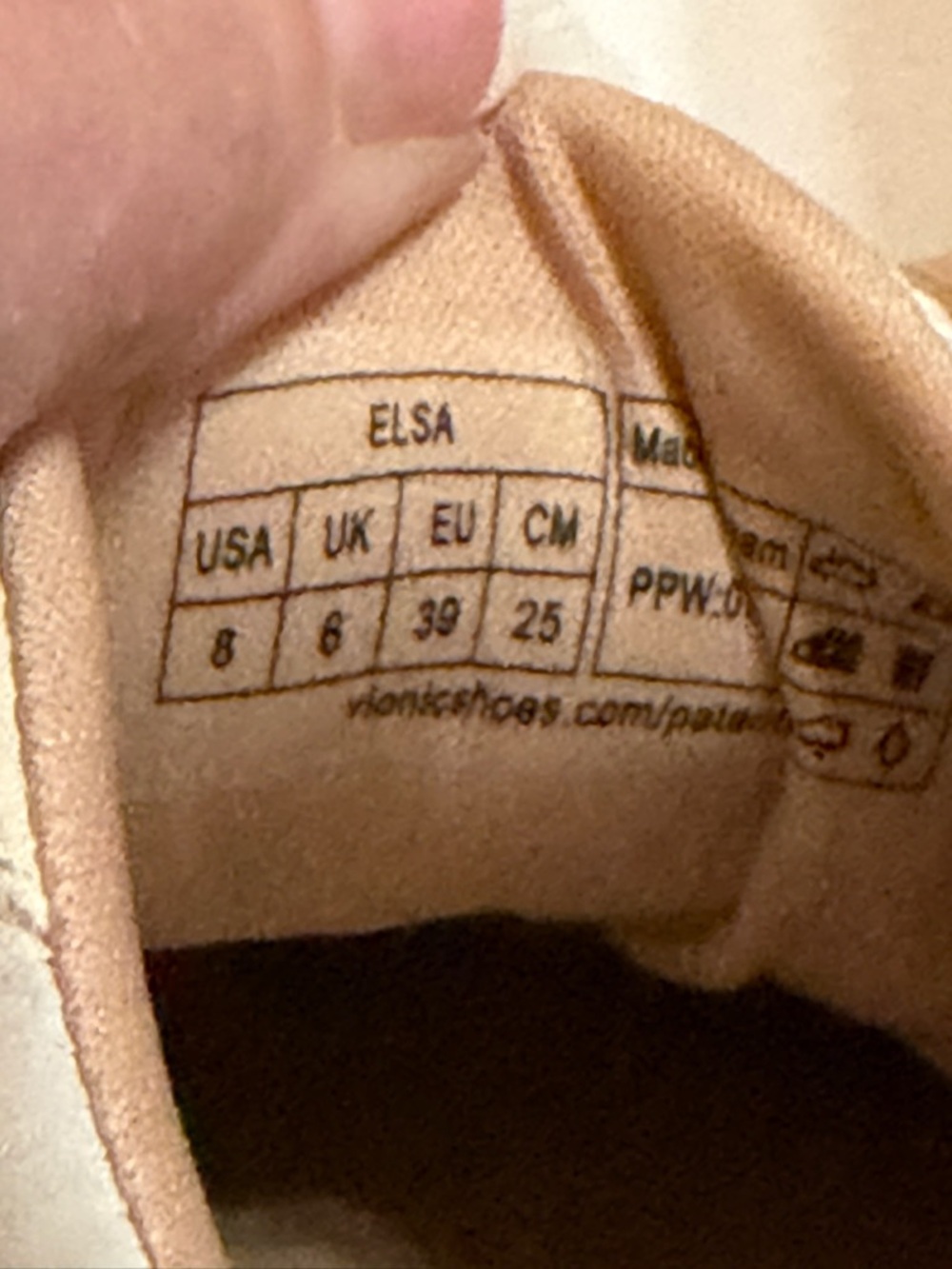 Vionic Elsa Sneakers in Light Gray and Cream size 8 - Picture 5 of 6